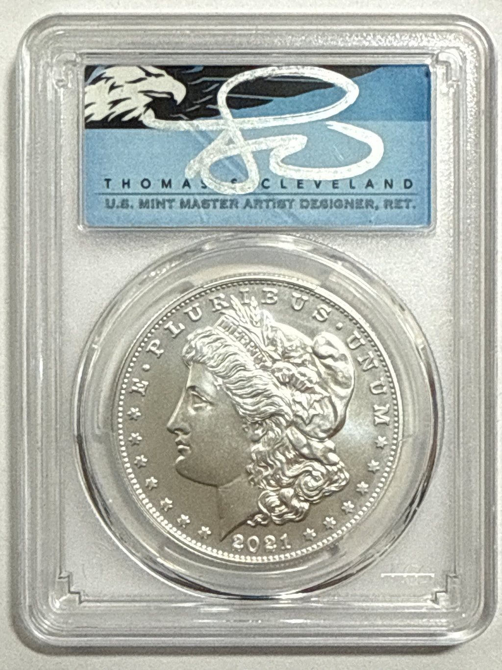 2025-S Morgan Silver Doillar NGC FDOI 100th Anniversary Thomas Cleveland