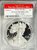 2020-S American Silver Eagle PCGS FS PR70 DCAM