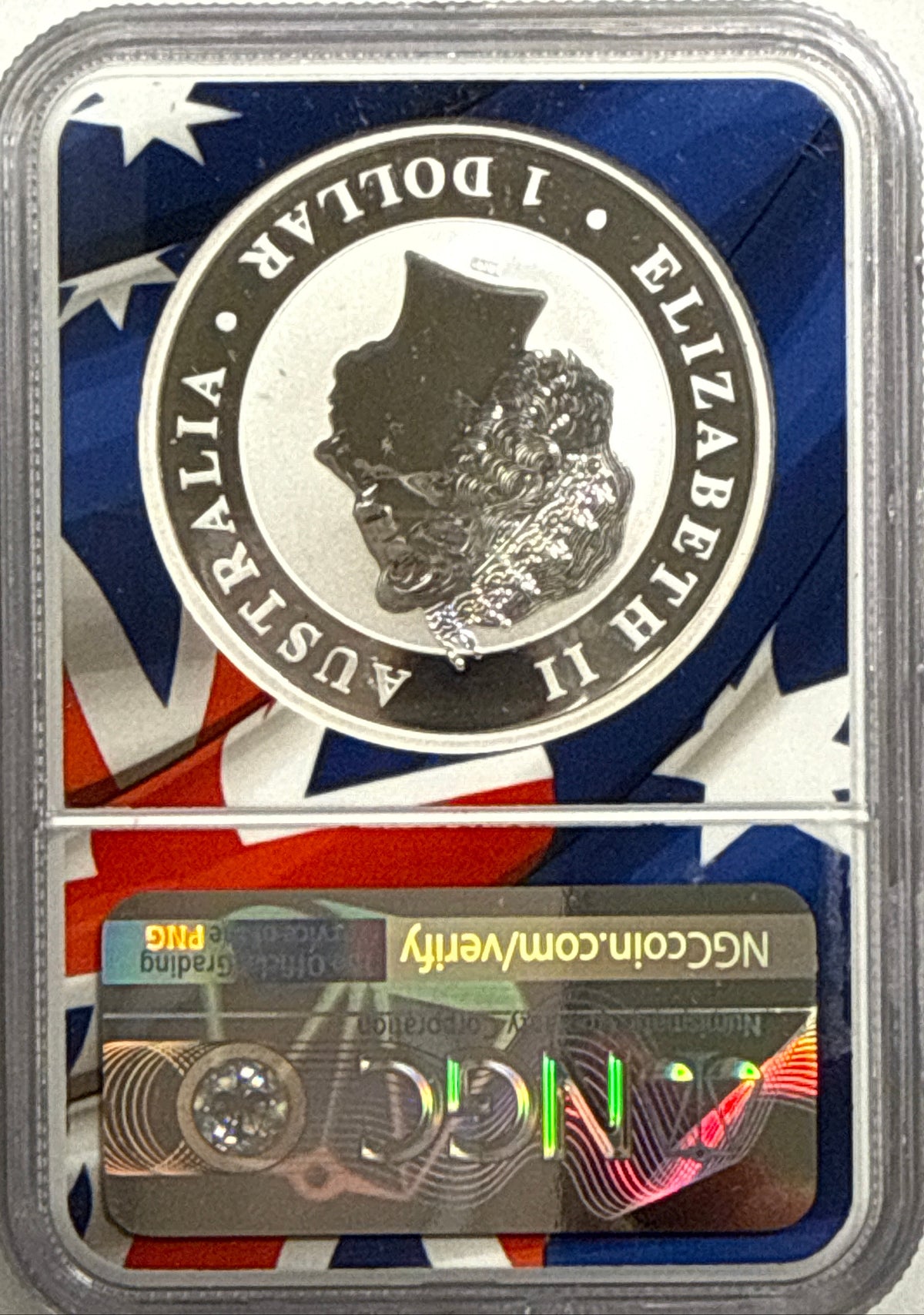 2018P Australia $1 Silver Weedge-Tailed Eagle NGC FR MS70 FL Mercanti Hand Signed
