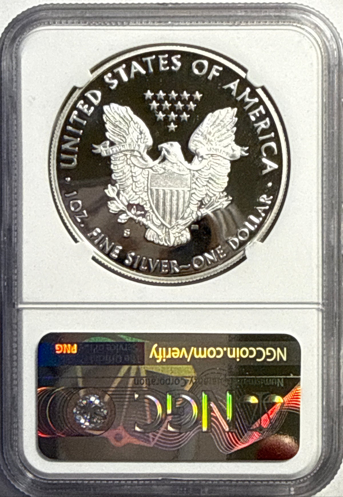2018-S American Silver Eagle $1 NGC ER PF70 UCAM