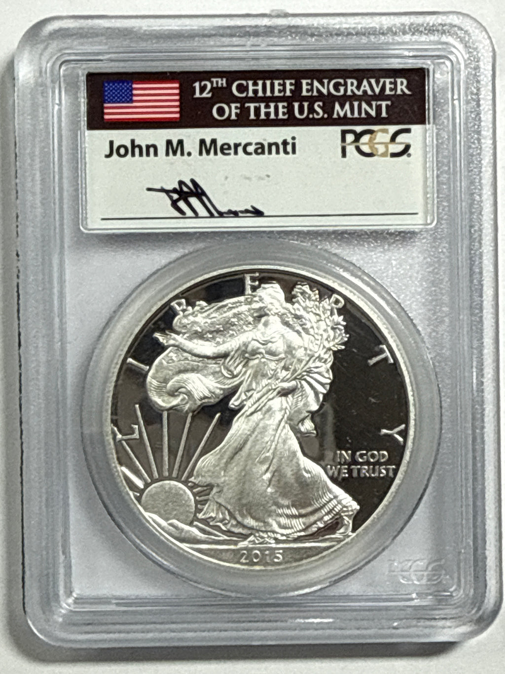 2015-W American Silver Eagle PCGS PRF70 DCAM FDOI 3 Coin Location Set-Florida Fun /Washington DC/PhiladelphiaMercanti