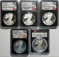 2022-S American Silver Eagle NGC/PCGS FDOI PF70 UCAM/PR70 DCAM Mercant/Gaudioso/Jones/Ryder/Damstra