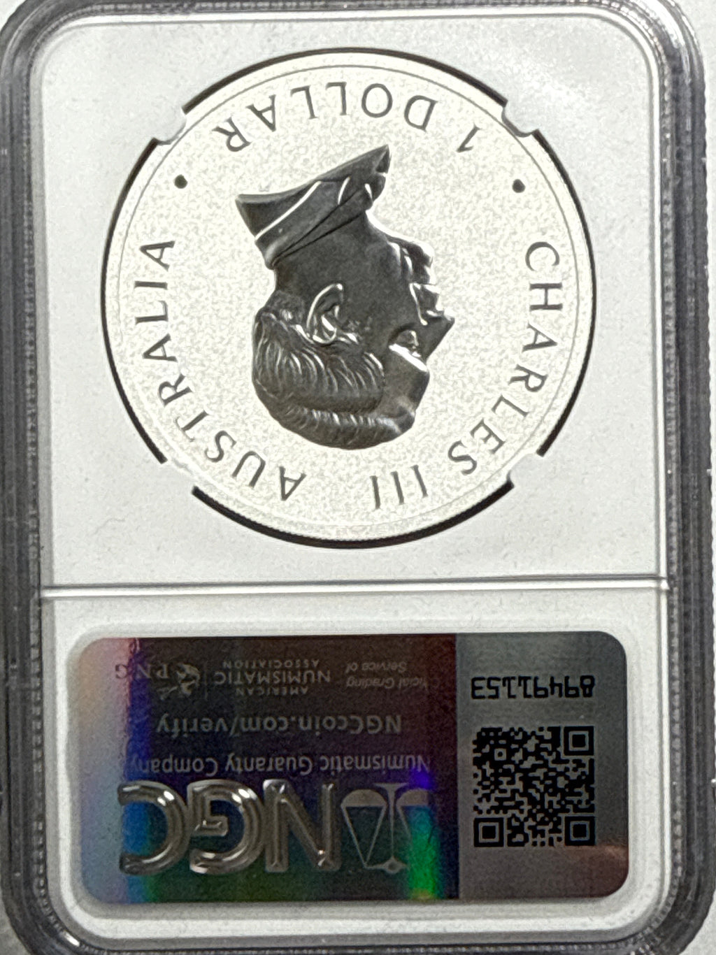 2024 P125 Australia $1 .999 Sliver Wedge-Tailed Eagle NGC 10th Anniv. FDP MS70 Mercanti
