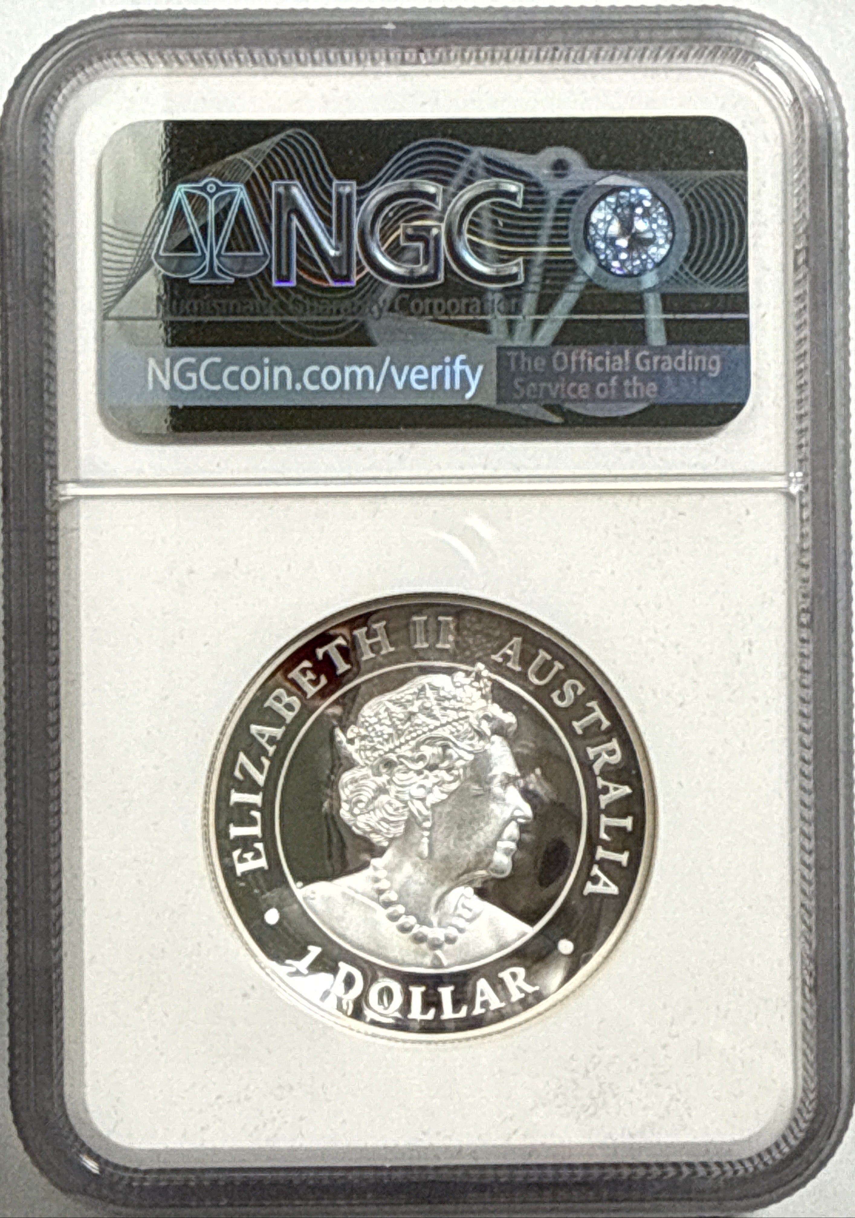 2020P Australia $1 .999 Silver Wedge-Tailed Eagle NGC High Relief FR PF70 UCAM Mercanti