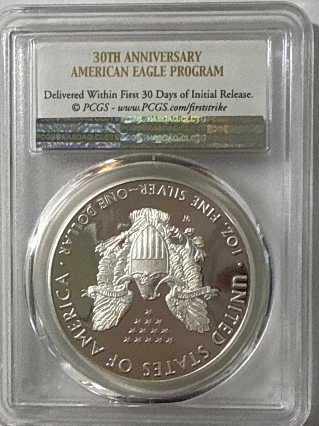 2020-W American Silver Eagle PCGS FS PR70 DCAM