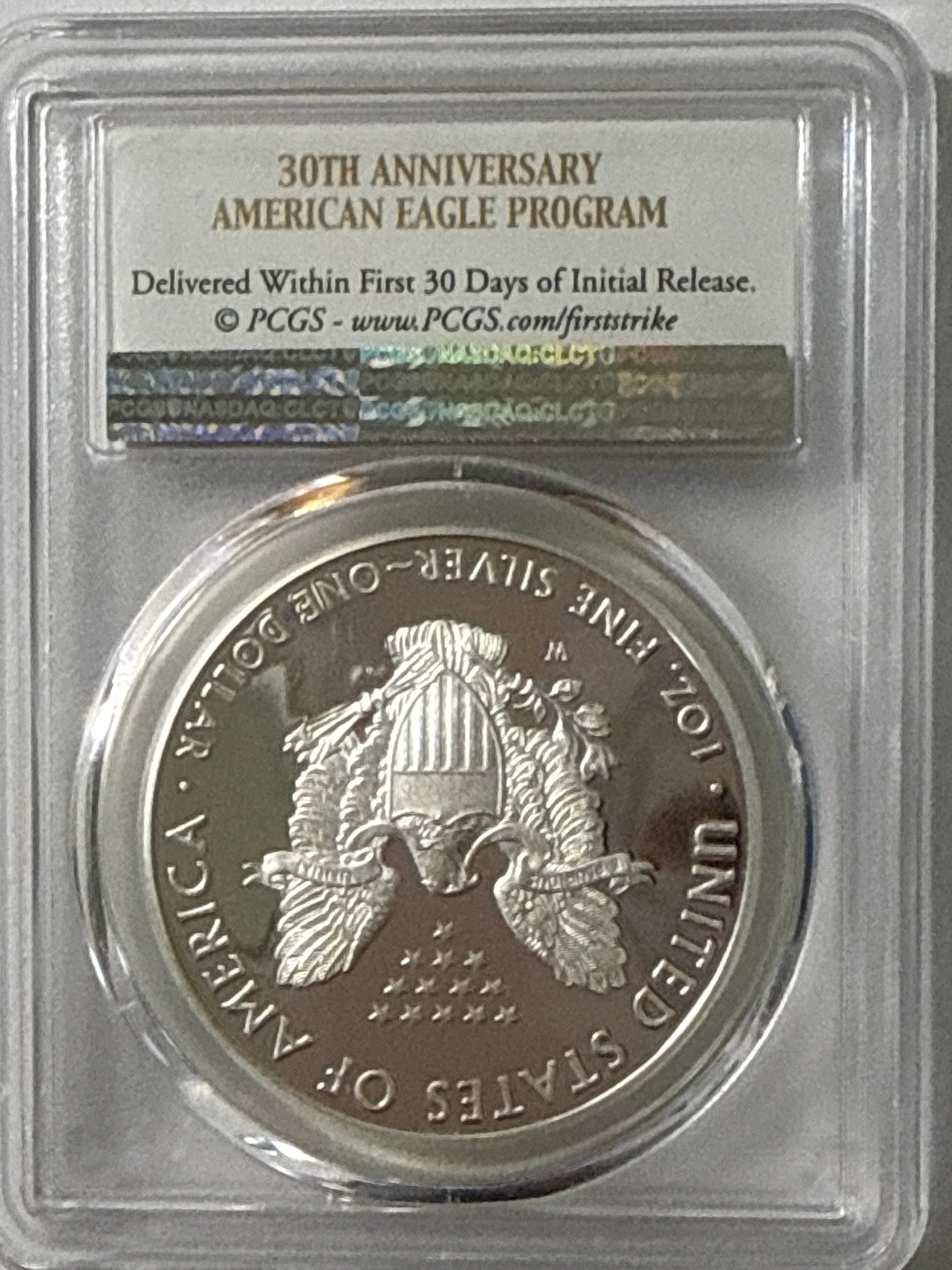 2020-W American Silver Eagle PCGS FS PR70 DCAM