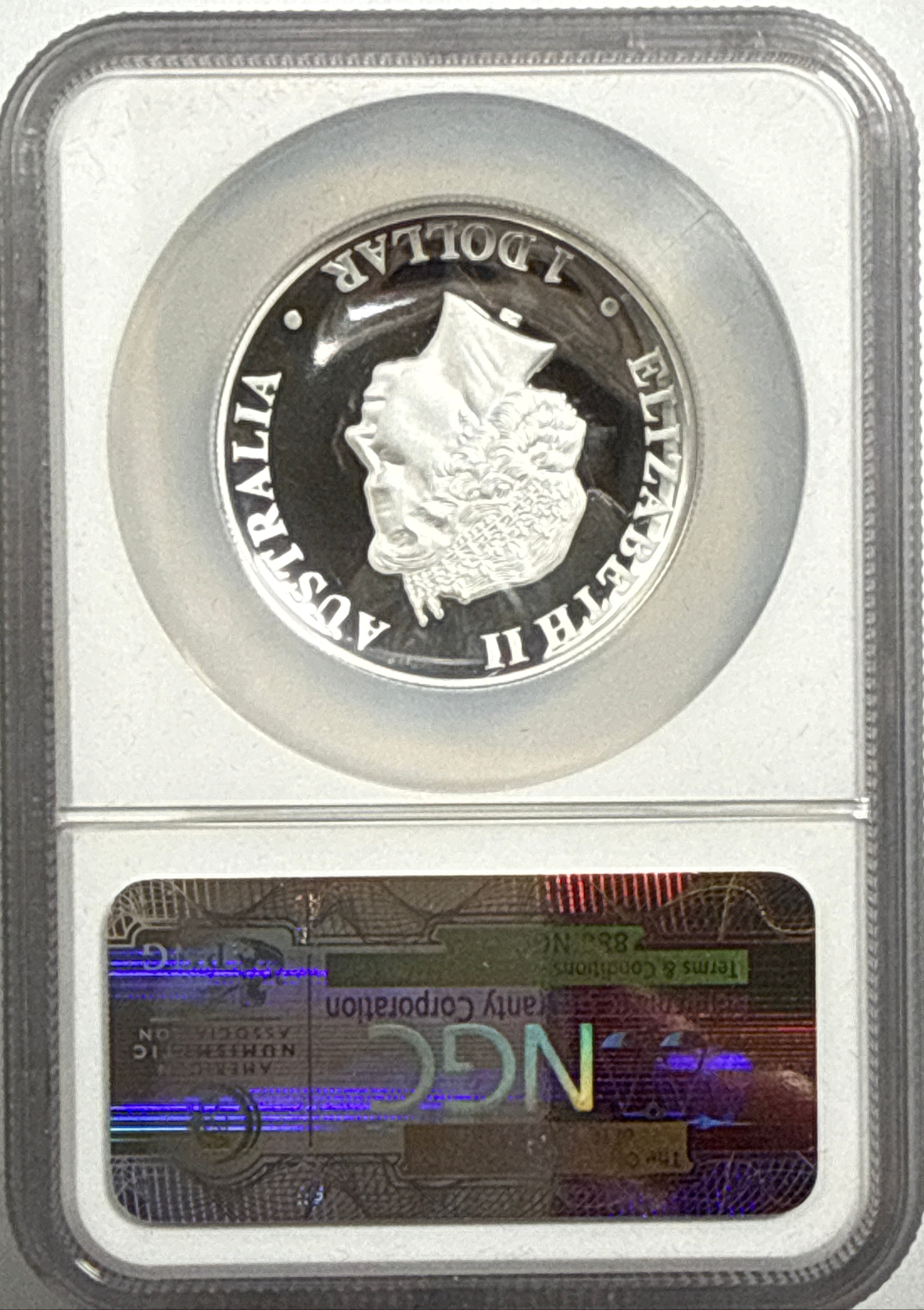 2016P Austalia $1 Silver Wedge-Tailed Eagle High Relief NGC PF70 UCAM Mercanti
