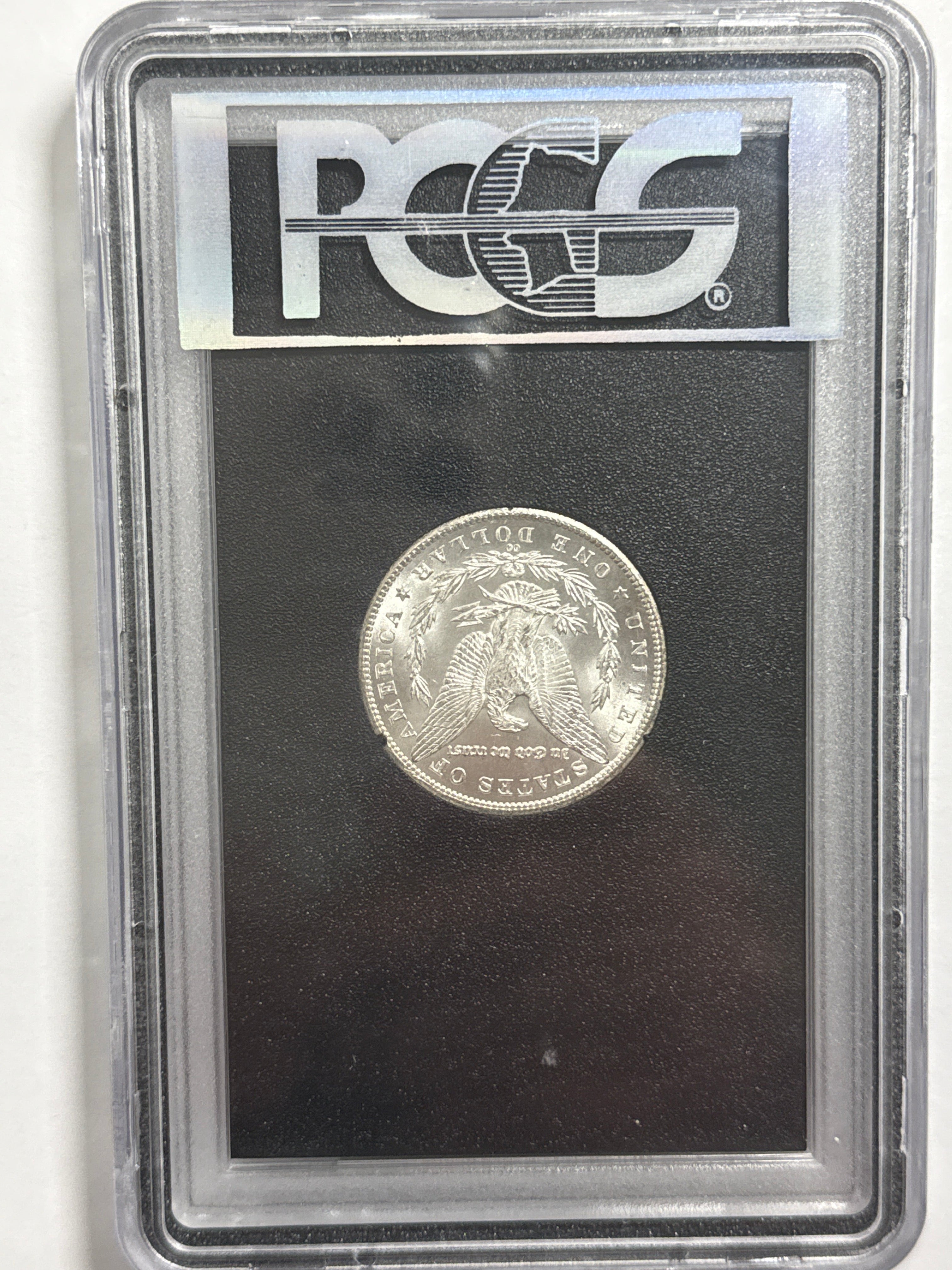1885-CC $1 Morgan Silver Dollar GSA Hoard Uncirculated PCGS MS65