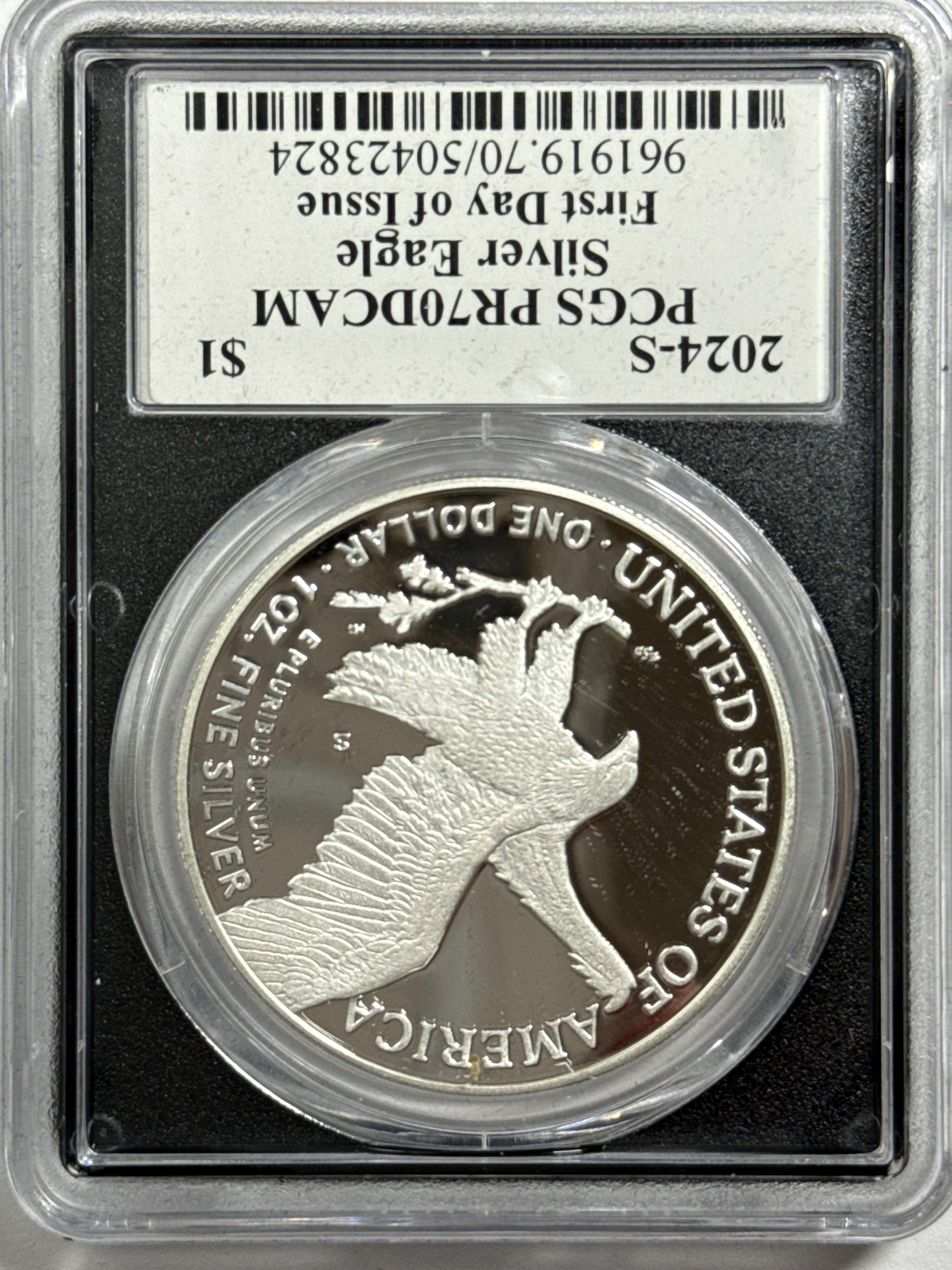 2024-S American Silver Eagle 5 Coin Set NGC FDOI PF70 UCAM/PR70 DCAM Gaudioso/Mercanti/Ryder/Frost/Damstra
