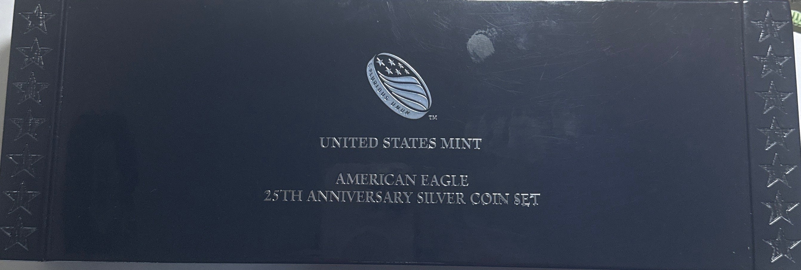 2011  Silver Eagles NGC 5 Piece-25th Anniversary Set -  MS/PF70/PF70-UCAM Early Releases  with Display Box