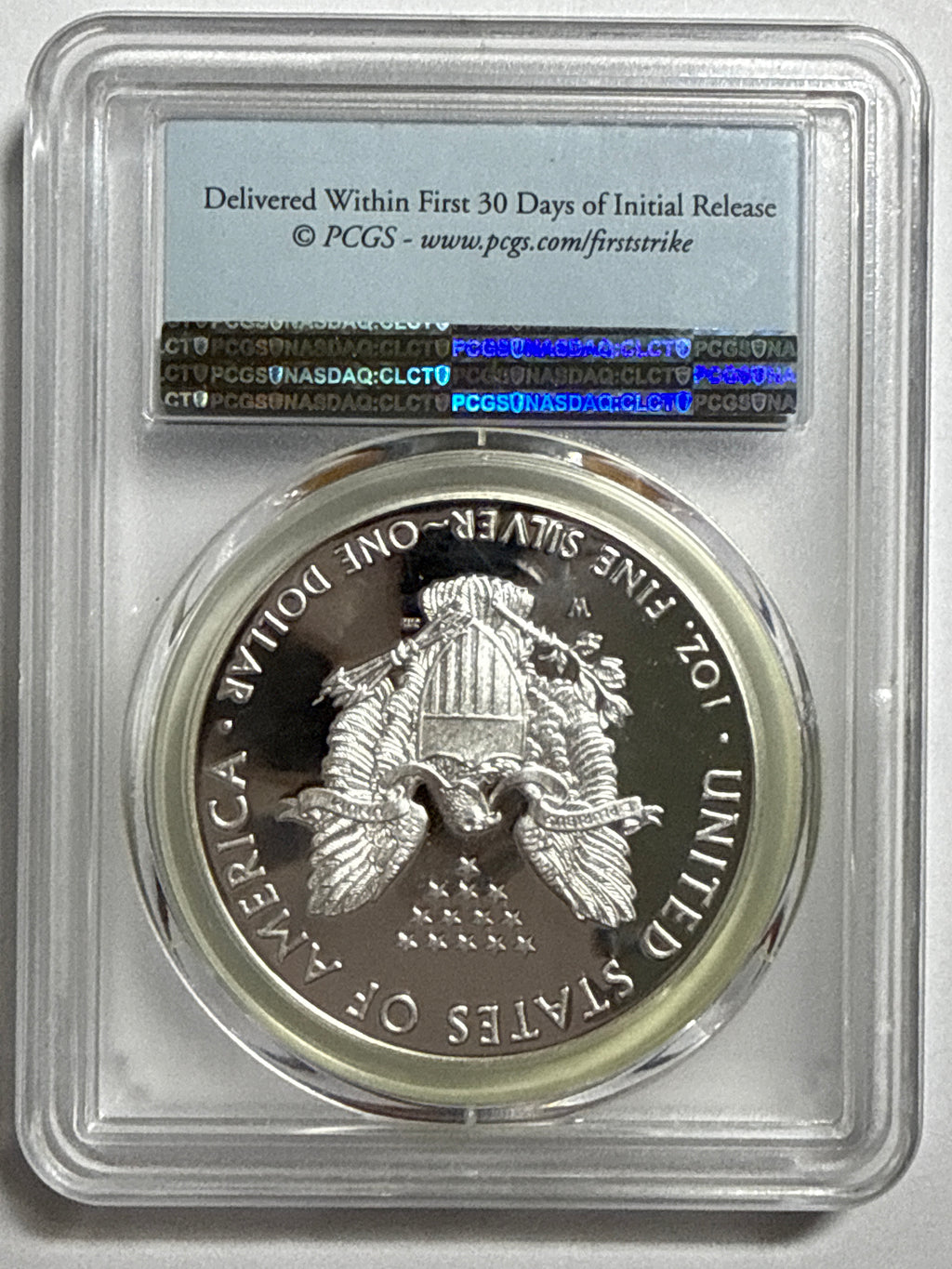 2020-W American Silver Eagle PCGS FS PR70 DCAM