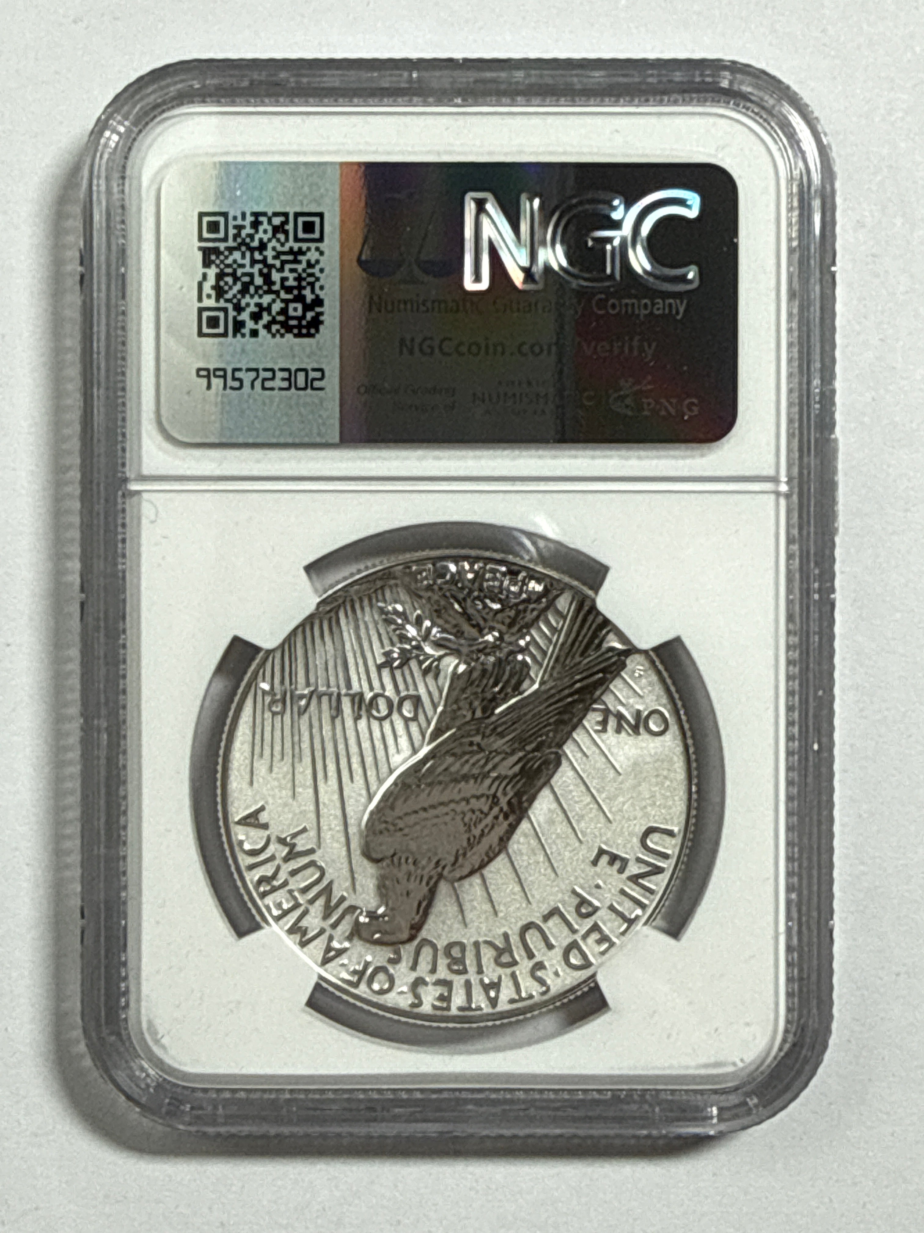 2023-S Morgan/Peace Silver Dollar 4 piece Official US Mint Set NGC FDOI Two-Coin Reverse PF Set Reverse PF70 Mercanti/Ryder Hand Signed with Displaty Box