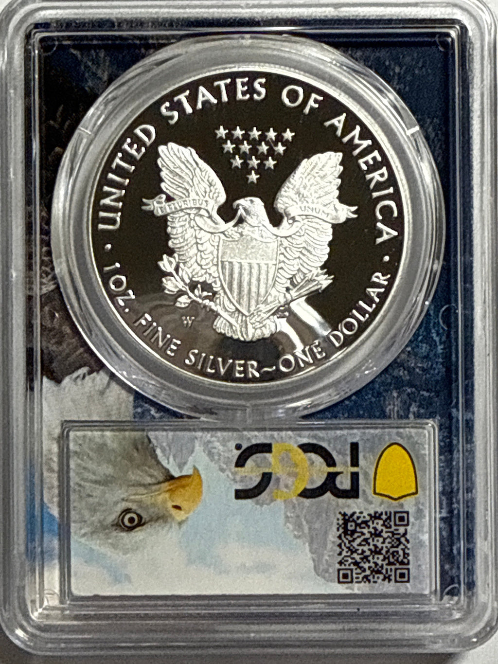 2020-W American Silver Eagle PCGS FDOI PR70 DCAM PCGS