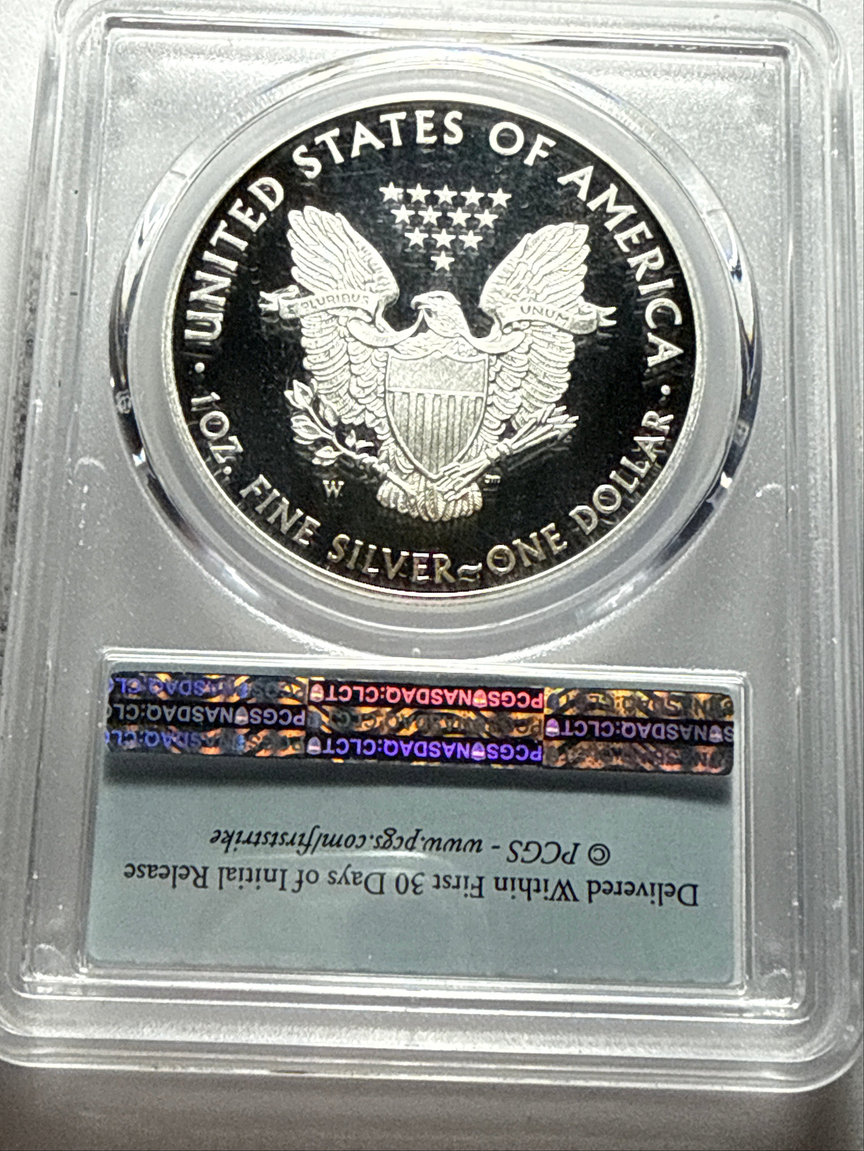 2015-W American Silver Eagle PCGS FS PR70 DCAM