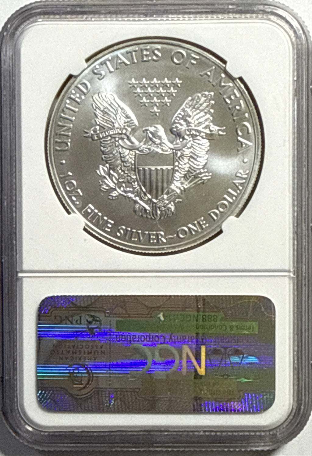 2011(S) American Silver Eagle $1 NGC ER MS70