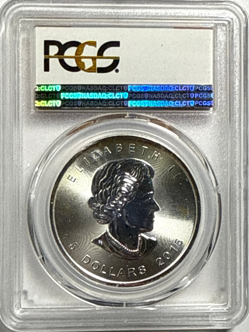 2016 Canada $5 Silver Maple Leaf PCGS First Strike