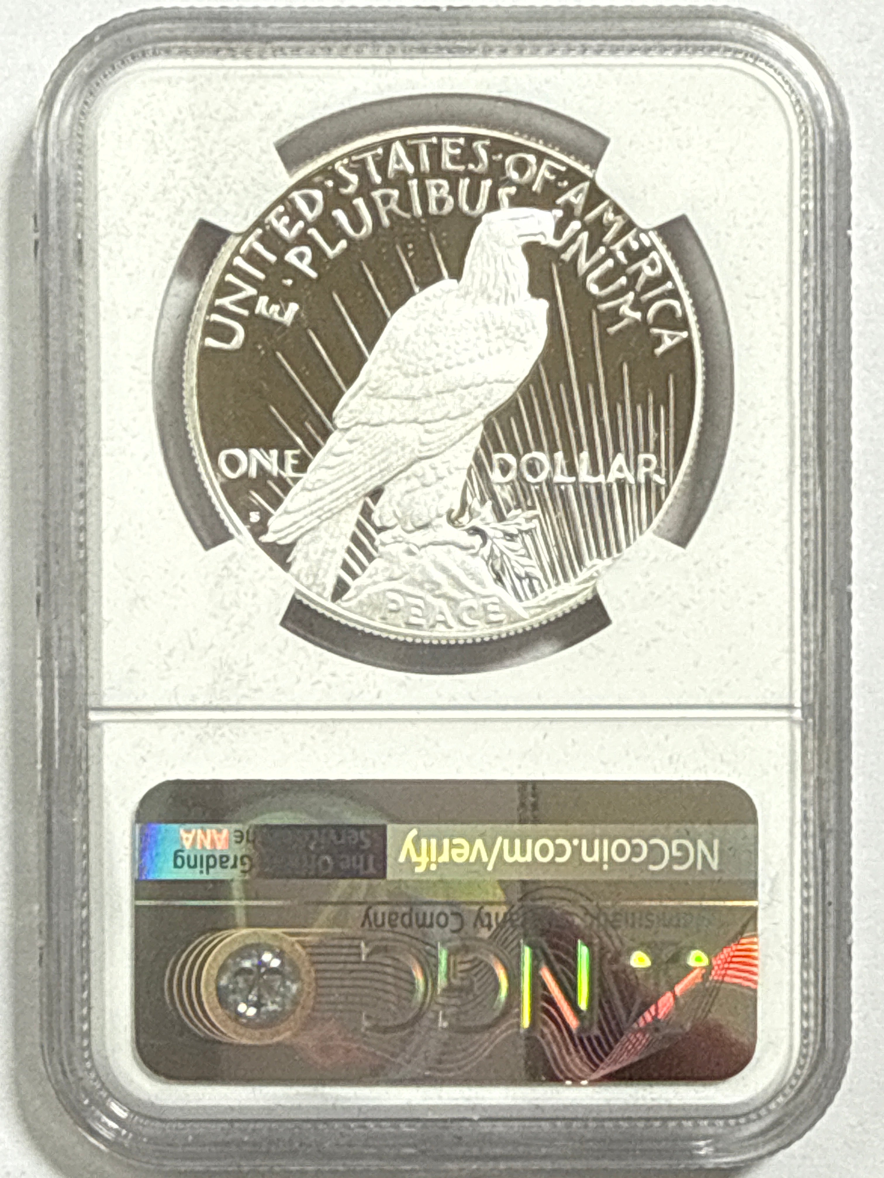 2025-P/S Morgan/Peace Silver Dollar 4 Piece Set NGC FDOI MS70/PF70 UCAM John Mercanti Hand Signed