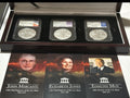 2019-W Burnished American Silver Eagle 3 Piece Set NGC MS70 FDOI Mercanti/Jones/Moy with display box