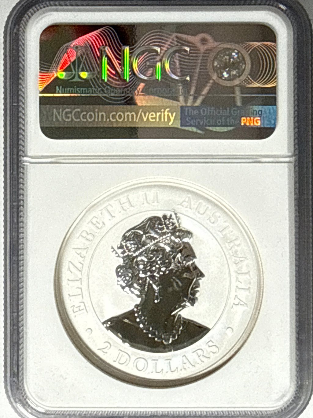 2021P Australia $2 .999 Silver Wedge-Tailed Eagle NGC  Ultra High Relief FDI REV PF70 Mercanti