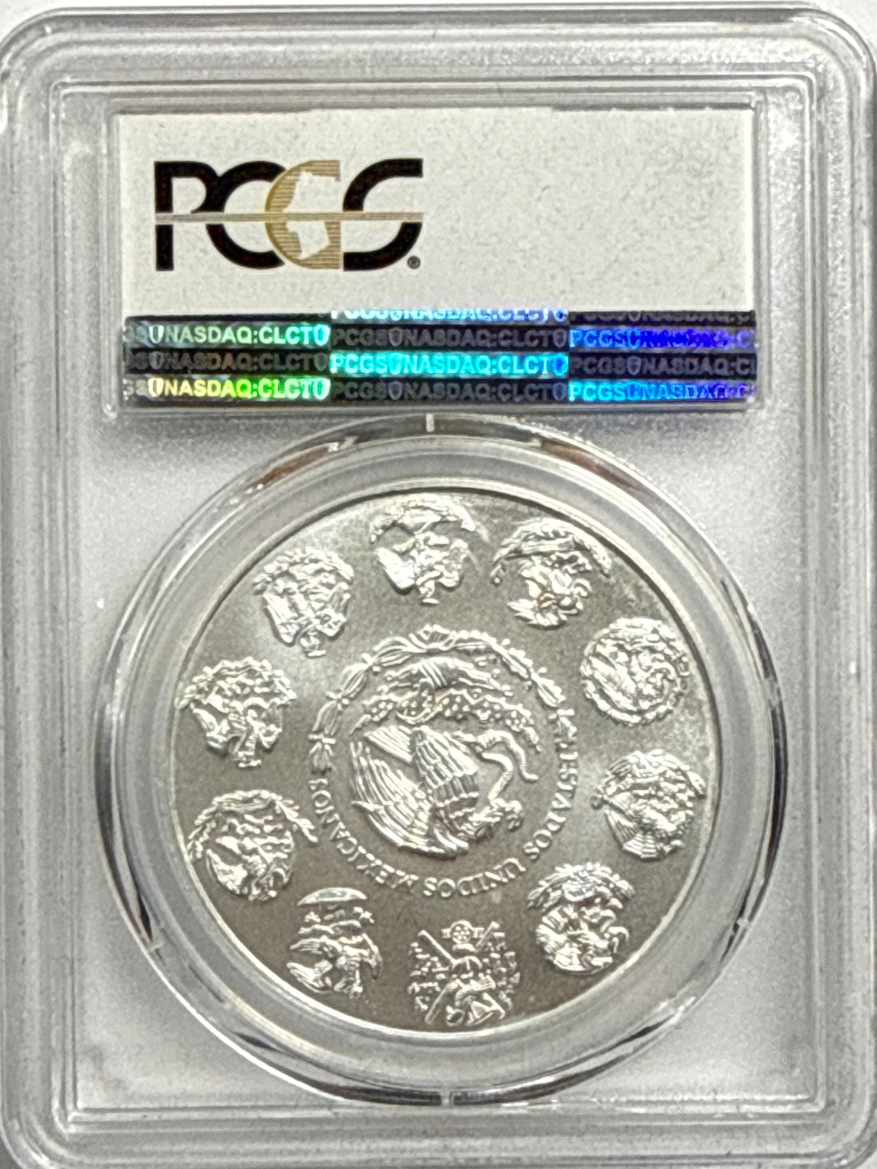 2015-MO Mexico Silver Libertad `1 Onza PCGS MS69