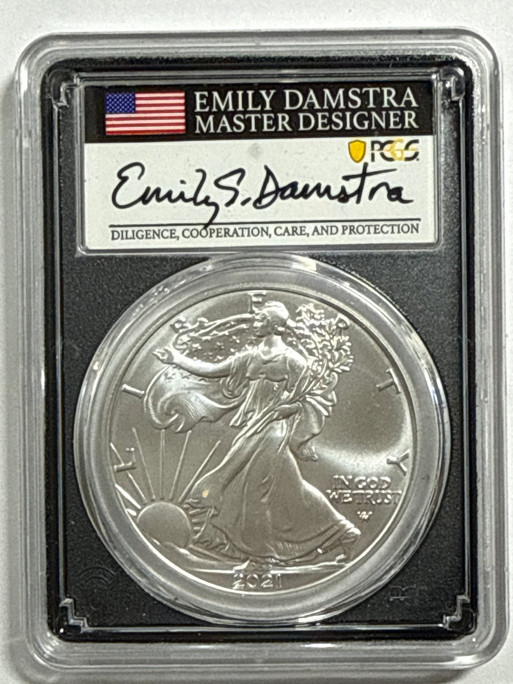 2021 American Silver Eagle T-2 5 Piece Set NGC MS70 FDOI FL Mercanti/Gaudioso/Moy/Jones/Damstra