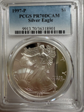 1997-P American Silver Eagle PR70 DCAM PCGS