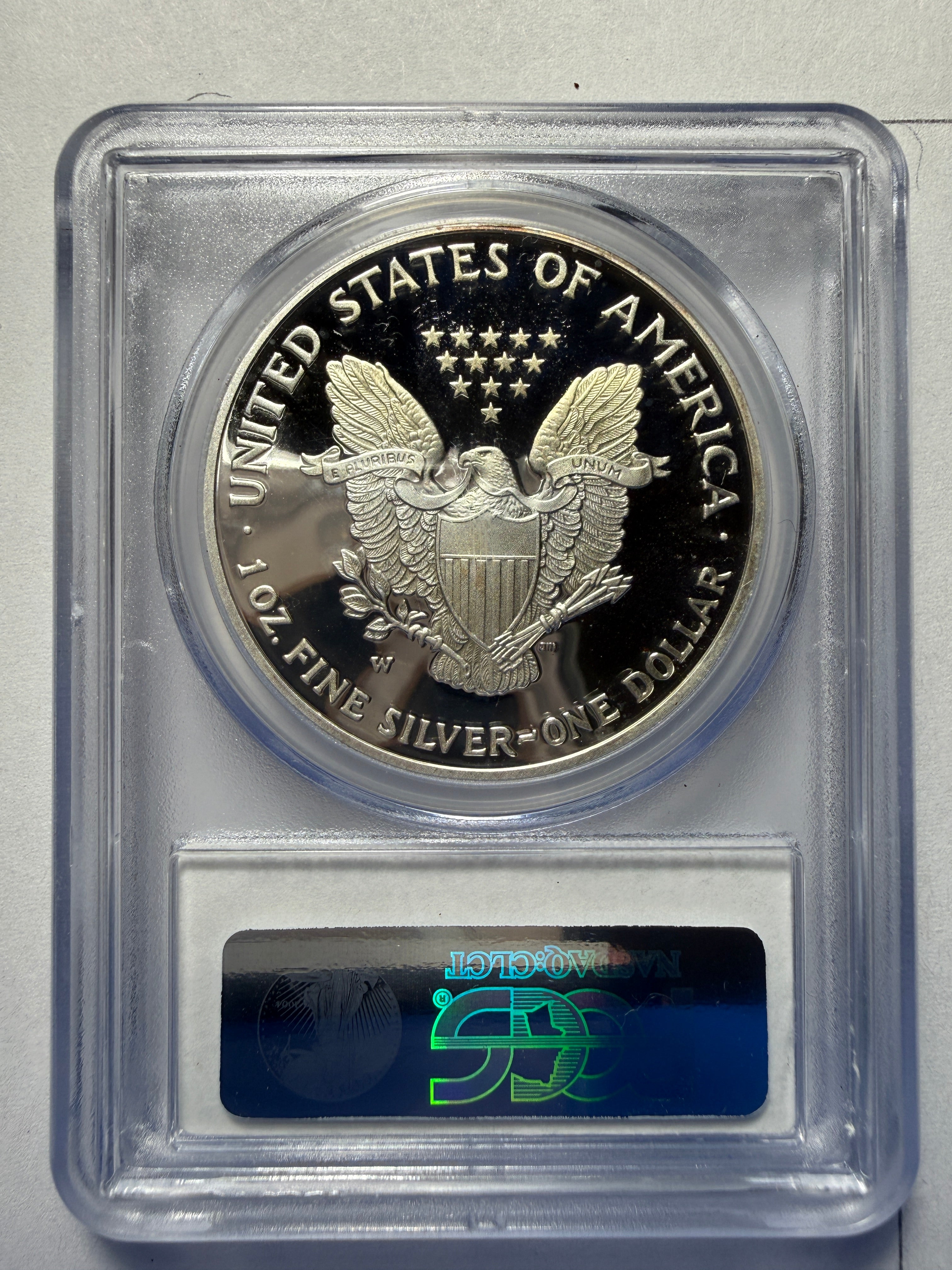 2006-W American Silver Eagle PCGS PR70 DCAM