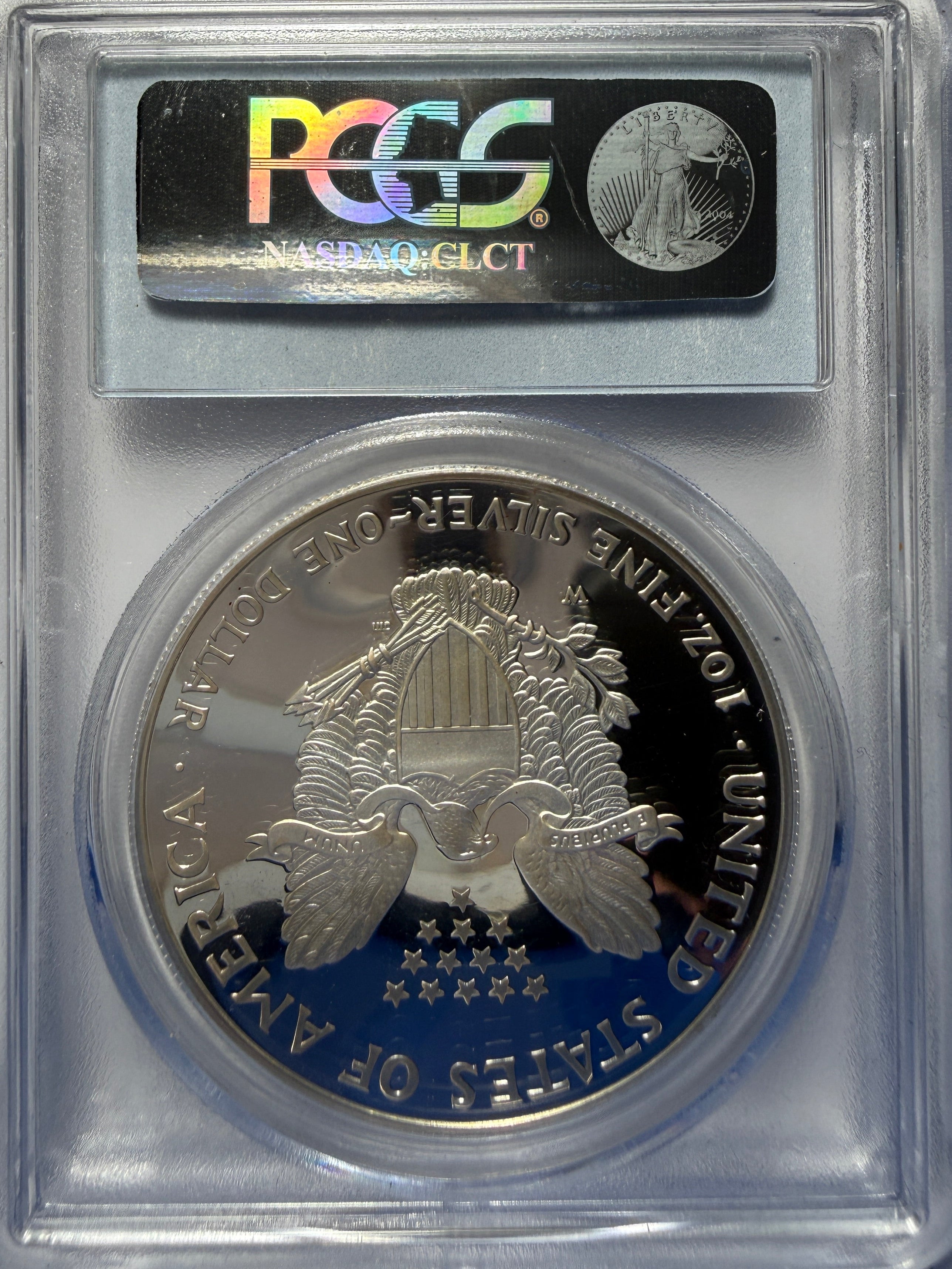2005-W American Silver Eagle PCGS PR70 DCAM