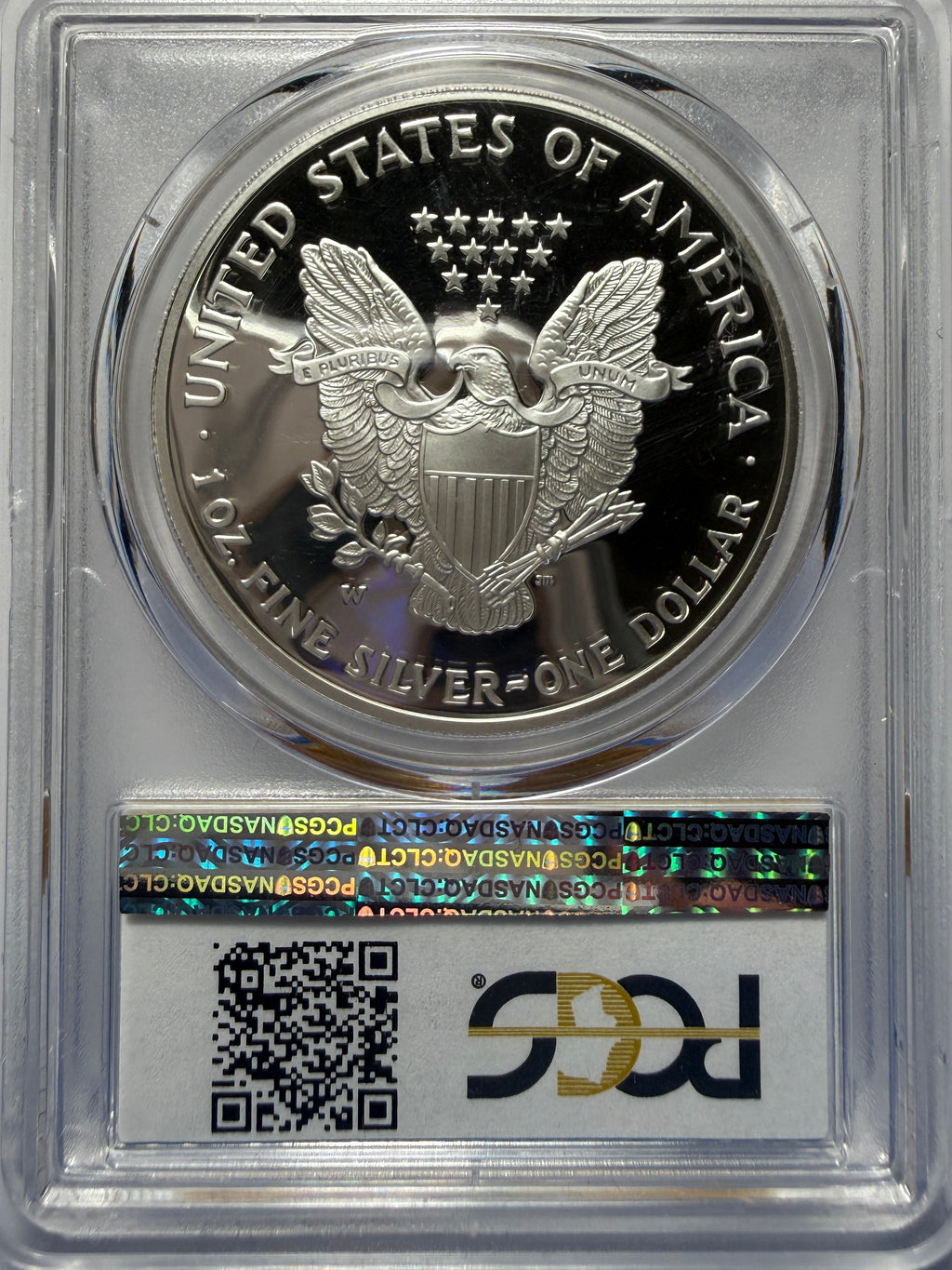 2004-W American Silver Eagle PCGS PR70 DCAM