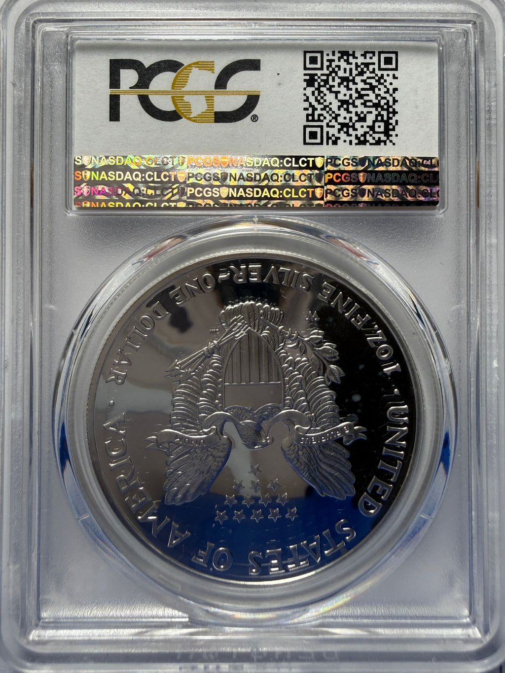 2002-W American Silver Eagle PCGS PR70 DCAM