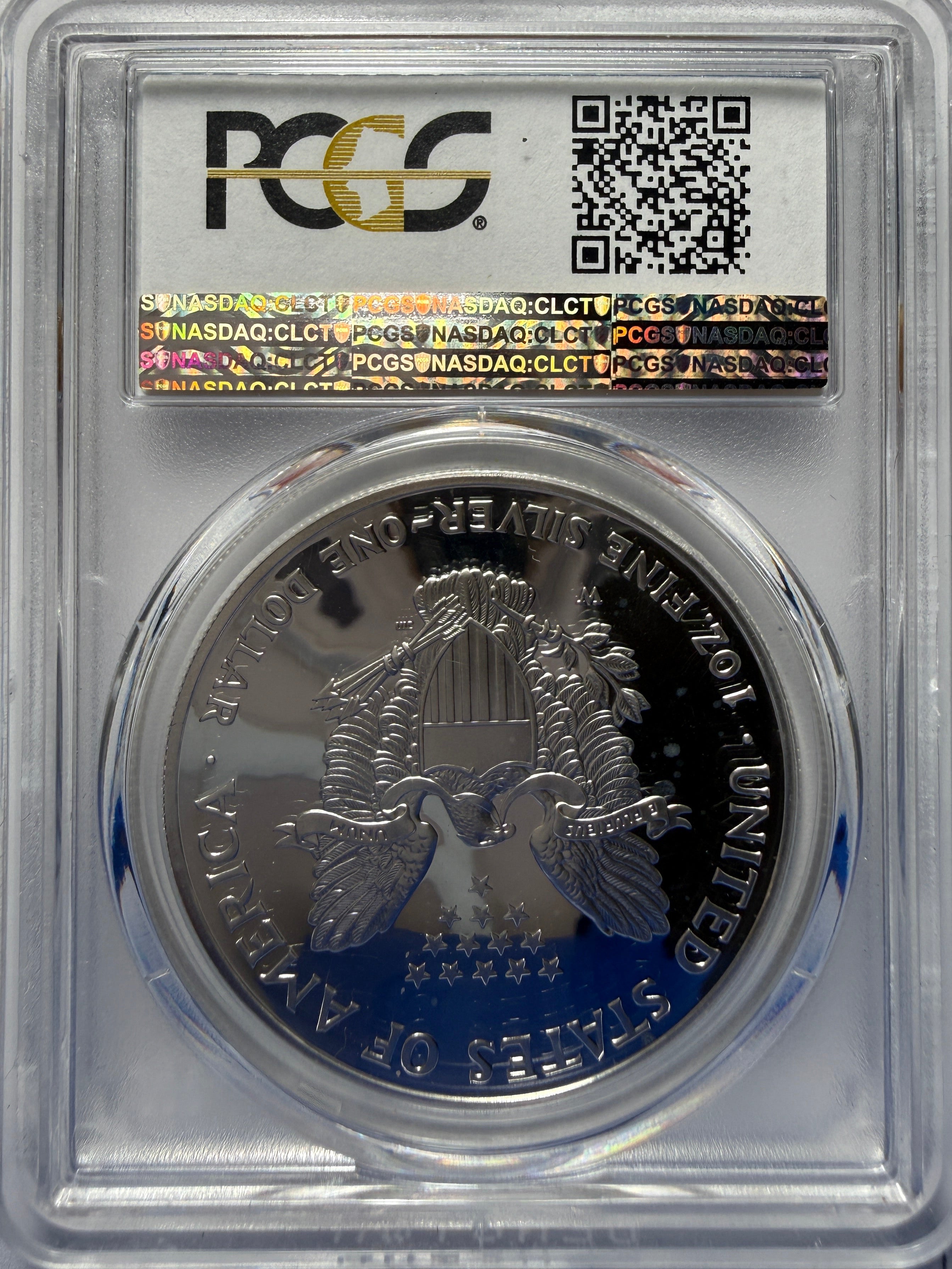 2002-W American Silver Eagle PCGS PR70 DCAM