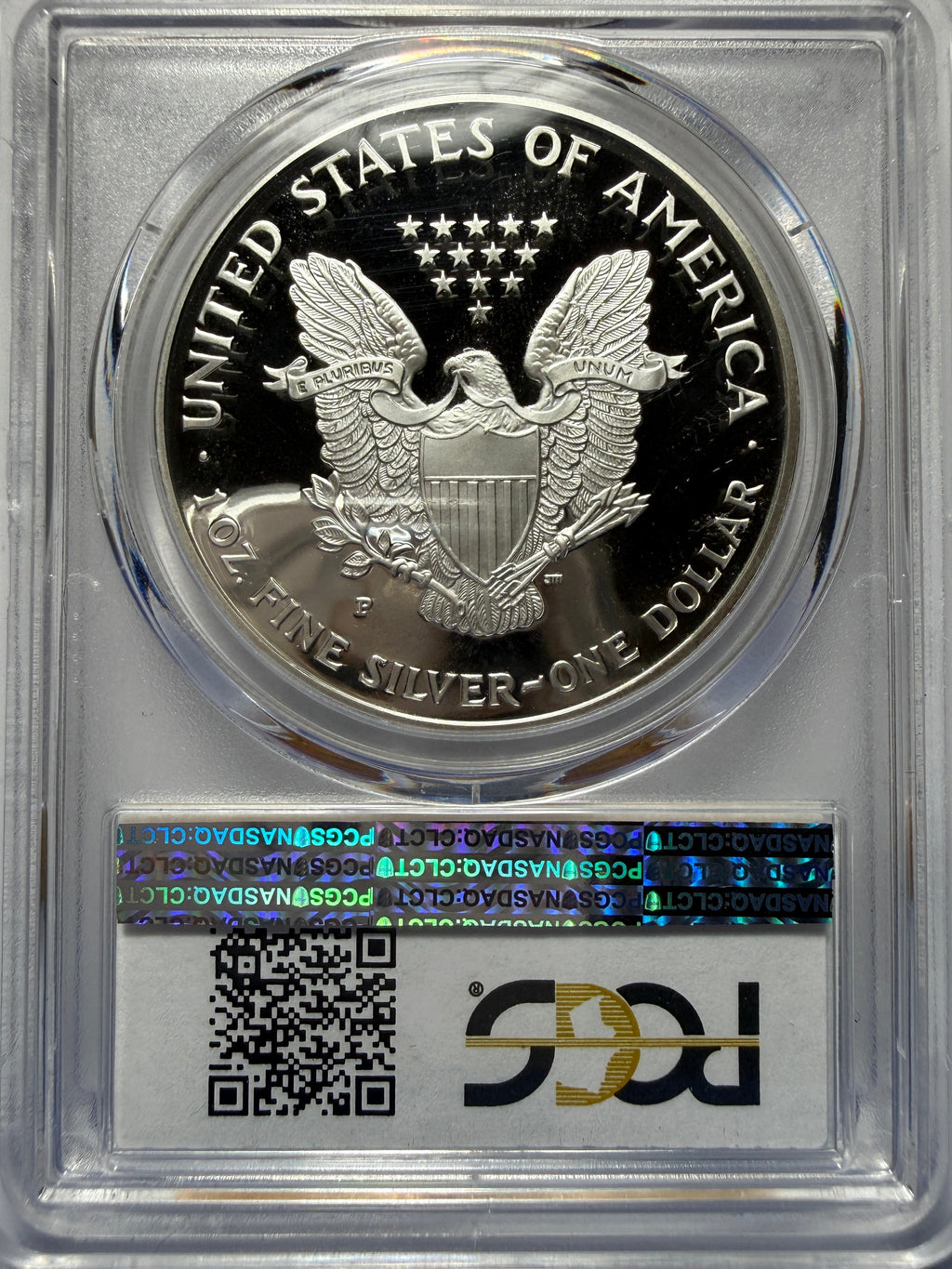 2000-P American Silver Eagle PCGS PR70 DCAM