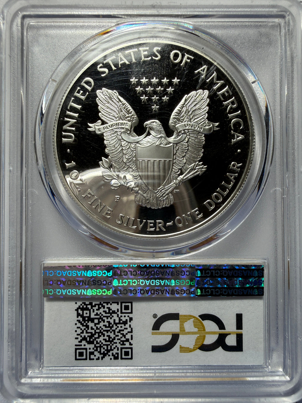 1999-P American Silver Eagle PCGS PR70 DCAM