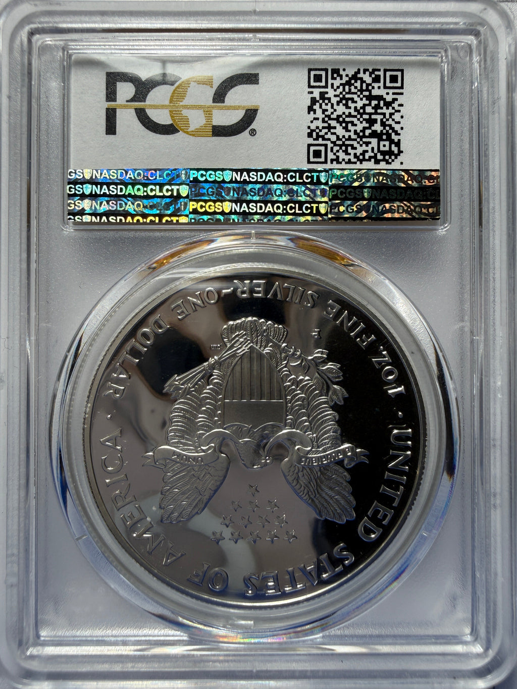 2002-W American Silver Eagle PCGS PR70 DCAM