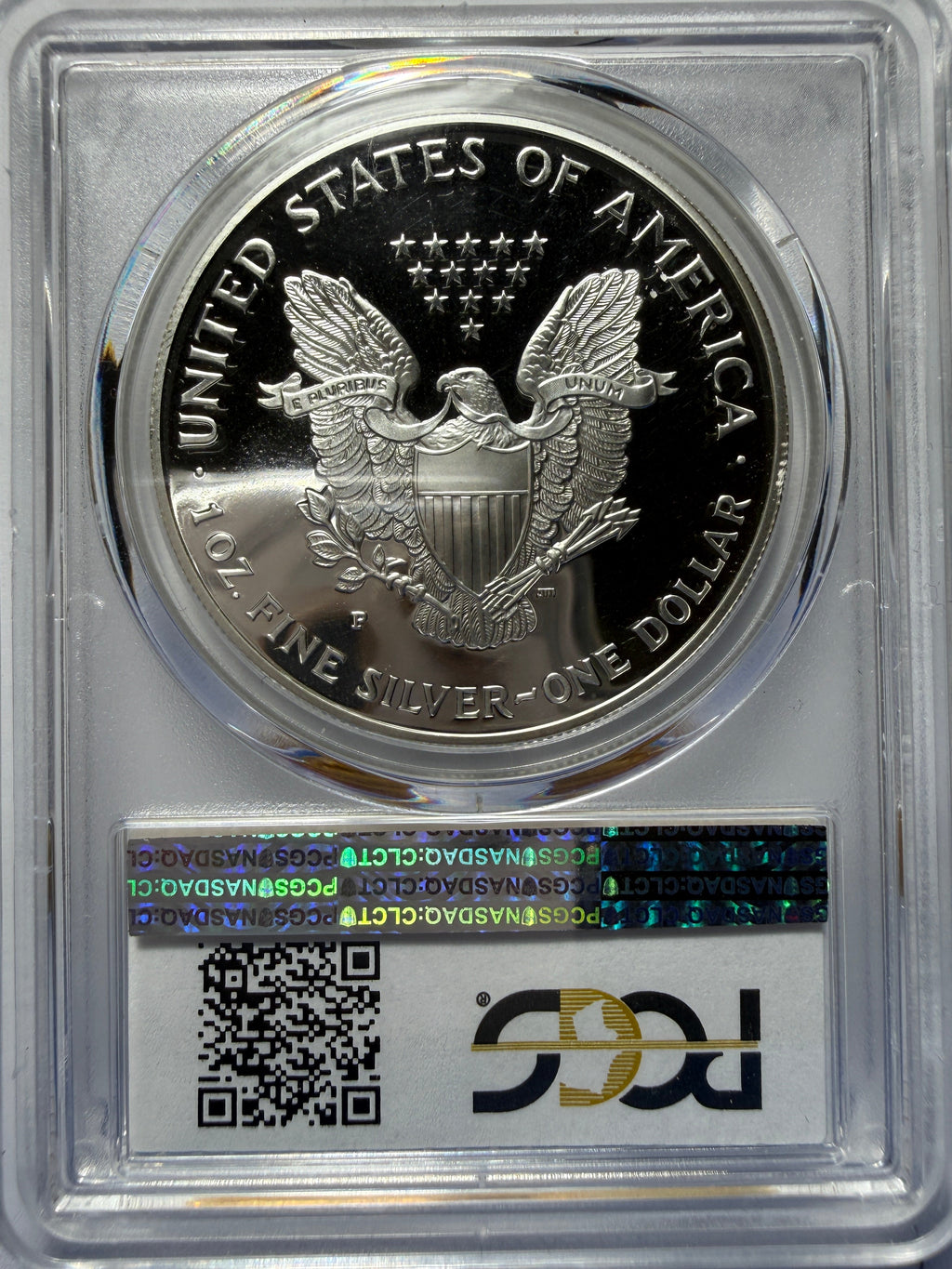 1998-P American Silver Eagle PCGS PR70 DCAM