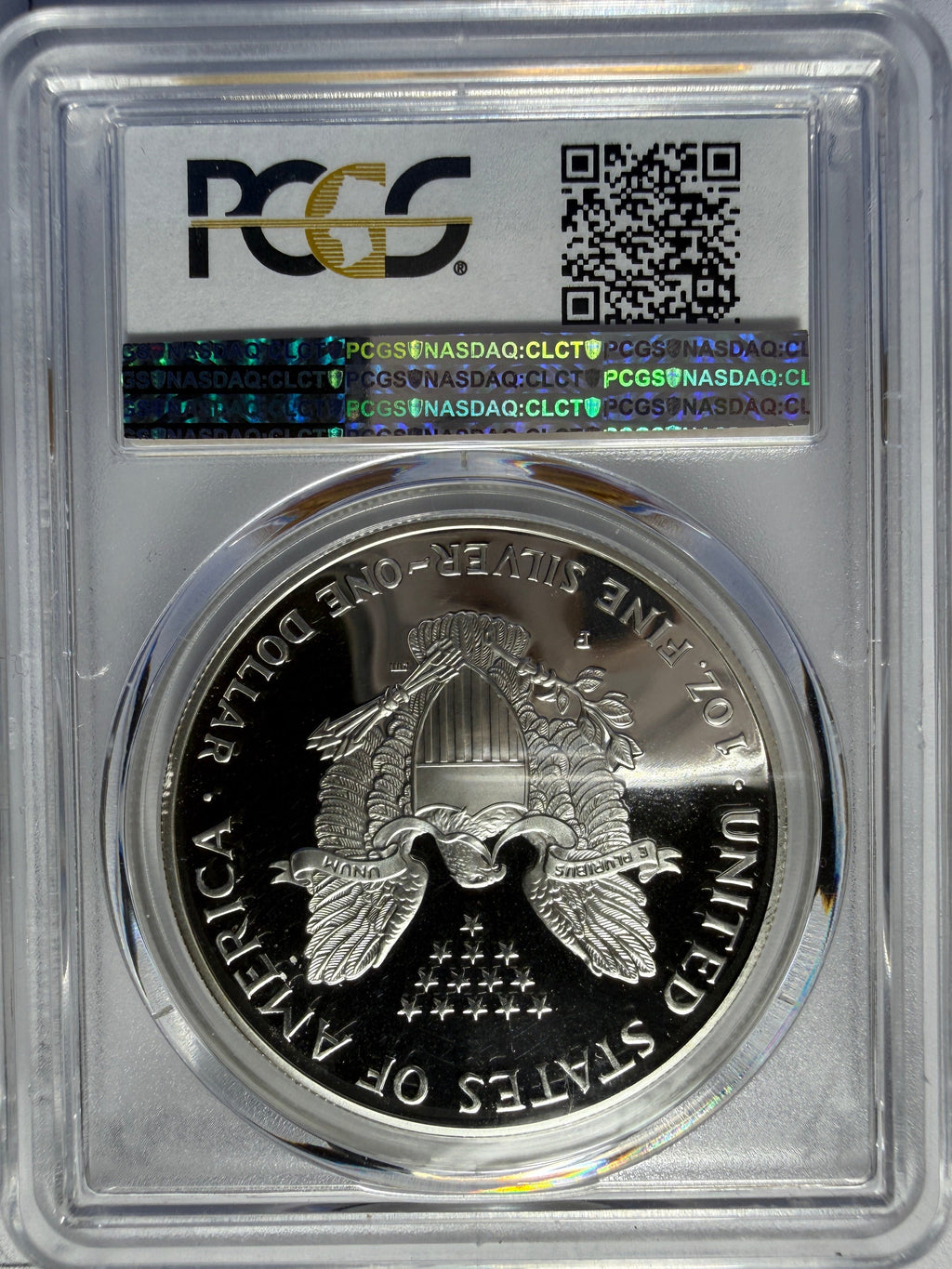 2002-W American Silver Eagle PCGS PR70 DCAM